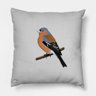 Chaffinch Bird Watching Birding Ornithologist Gift Pillow