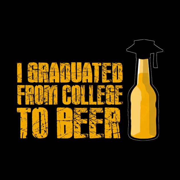 I graduated from college to beer by Dope_Design