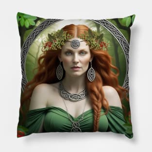 Celtic Goddess Danu Pillow