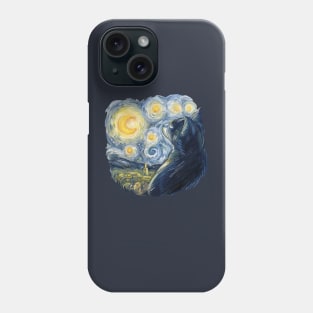 Van Gogh cat Phone Case