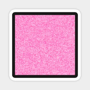 Pink Glitter Confetti Pattern Magnet