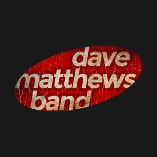 Dave Matthews Band - simple red elips vintage T-Shirt