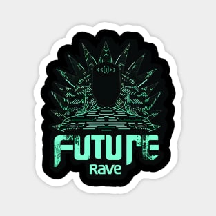 Future Rave Artwork Magnet