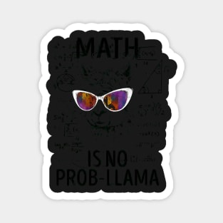 Math Is No Prob-Llama Magnet