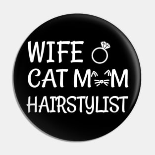 hairstylist cat lover Pin