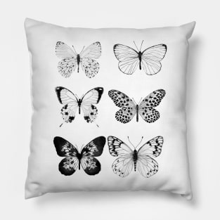 Butterflies illustration Pillow