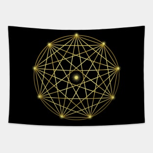 Graphic - Stars - Geometrical design Tapestry