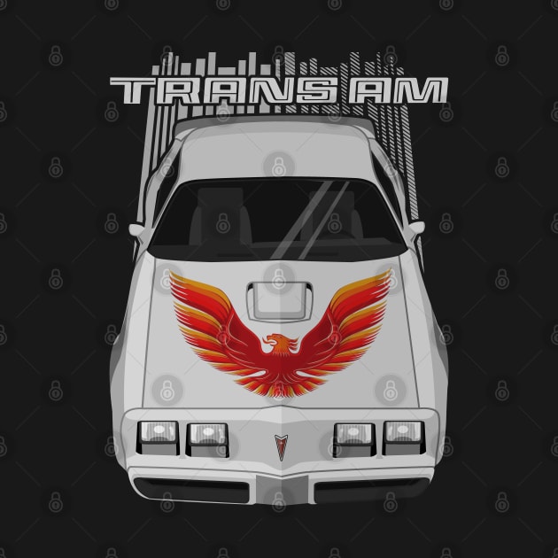 Firebird Trans Am 79-81 - silver and orange by V8social