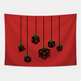 Christmas Dice Tapestry