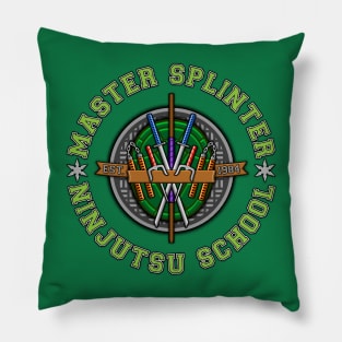 Master Splinter's Ninjutsu School Pillow