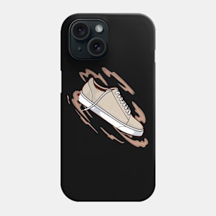 Snake Khaki Skate Sneaker Phone Case