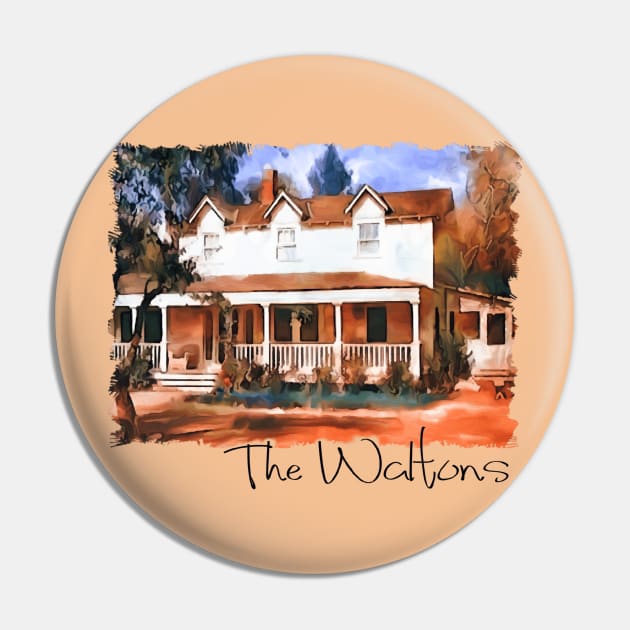 The Waltons TV House Pin by Neicey