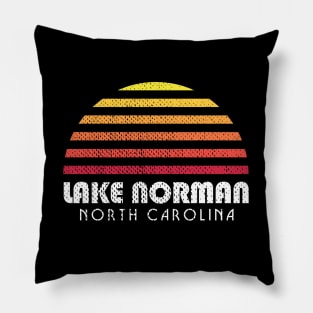 Lake Norman North Carolina State Park Sunset Pillow