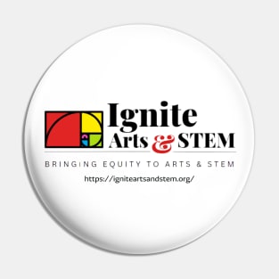 Ignite Arts & STEM Main Logo Pin