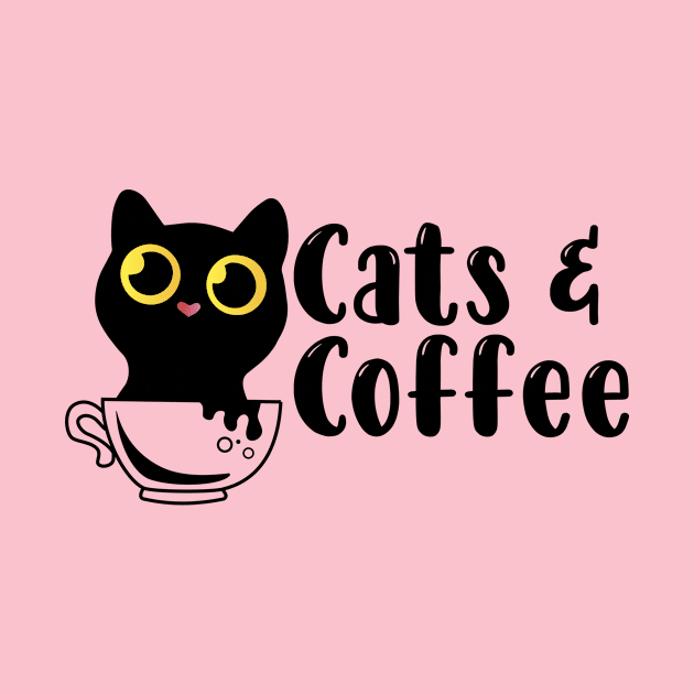 Cats And Coffee Funny Gift For Cats Lover by Gtrx20
