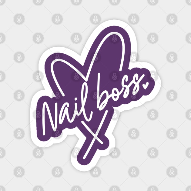 Nail Boss Magnet by KayBee Gift Shop