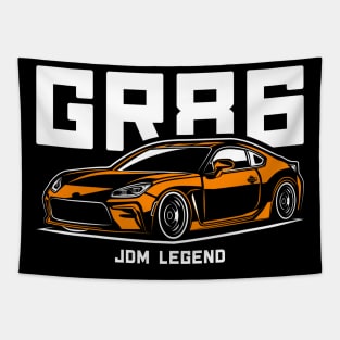 Racing Orange GR86 JDM Tapestry