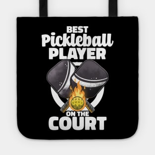 Best Pickleball Player Funny Pickleballer Lucky Pickleball Tote