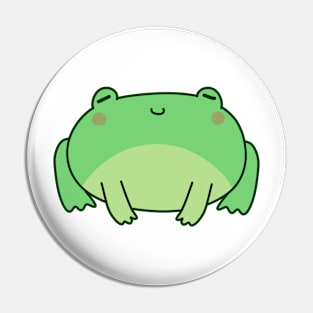 Sleepy Frog Pin