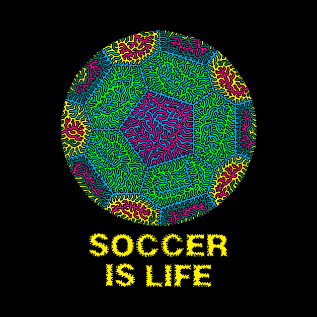Soccer is Life by NightserFineArts