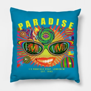 Vivid Paradise Club Islington London Pillow