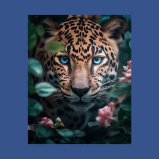 Floral Jaguar T-Shirt