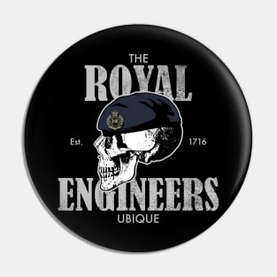 Royal Engineers (distressed) Pin