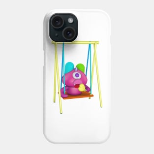 Monster cute animal cartoon 3d Phone Case