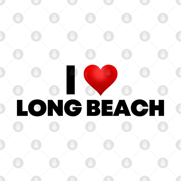 I Love Long Beach by Itsheartshop