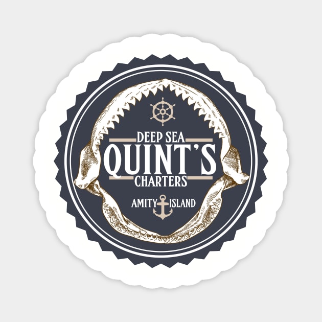 Quint's deep sea charter Magnet by ZombieNinjas