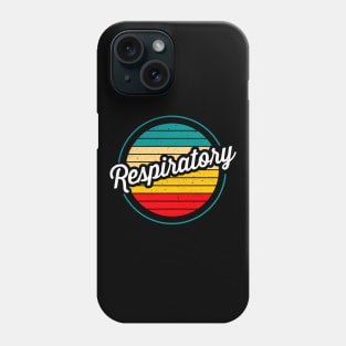 Respiratory Therapist Retro Vintage Sunset Phone Case