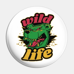 WILD LIFE Pin