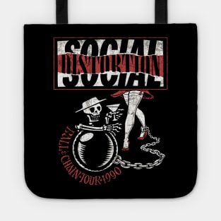 vintage social distortion Tote