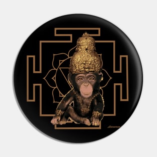Monkey King Hanuman Pin