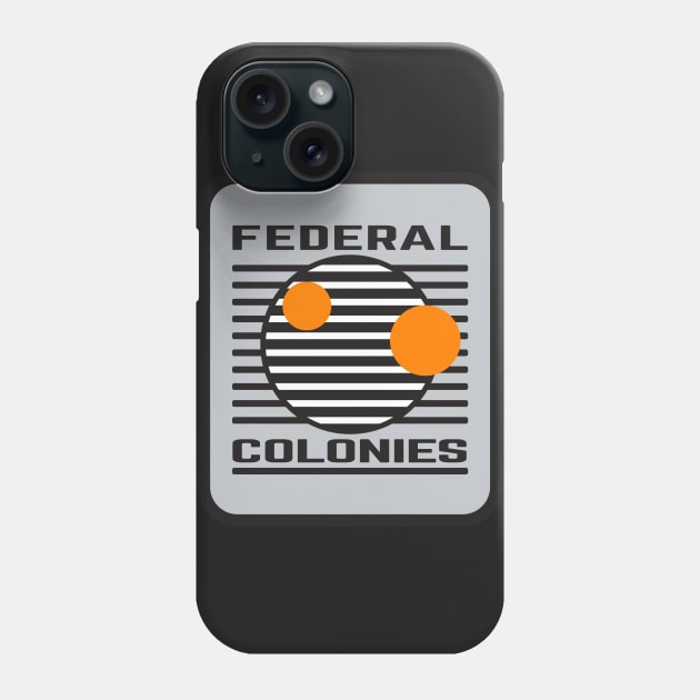 Federal Colonies Badge Phone Case by BeeryMethod