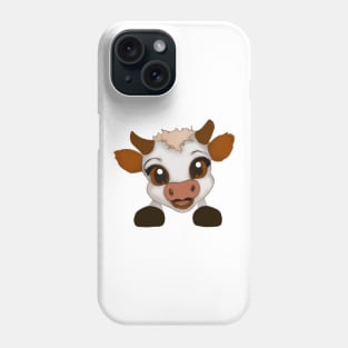 Cute Ox Drawing Phone Case