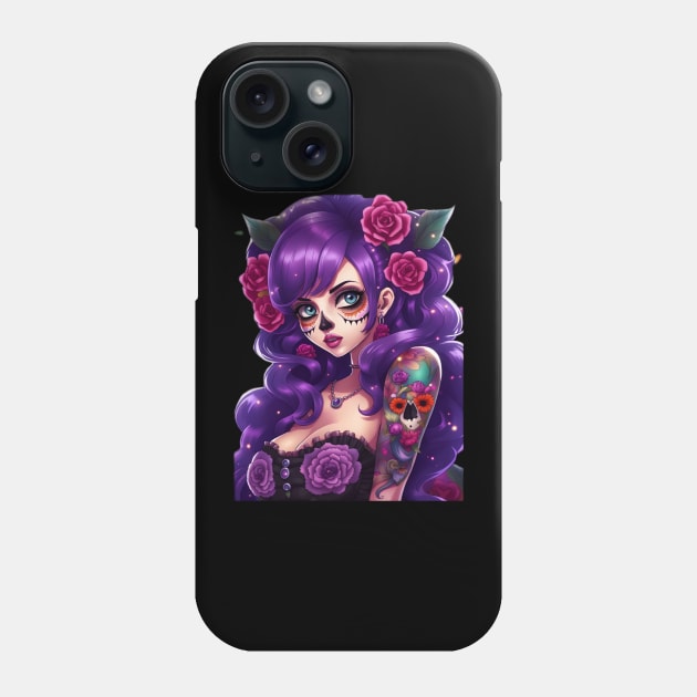 La Catrina Phone Case by Absinthe Society 