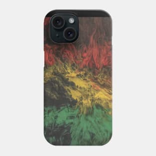 Red Yellow Green Black Phone Case