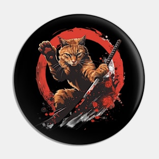 Cat Ninja Secrets Whiskered Mastery Pin