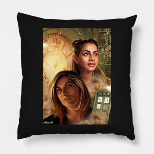 Our Moment In Time /13th doctor Pillow