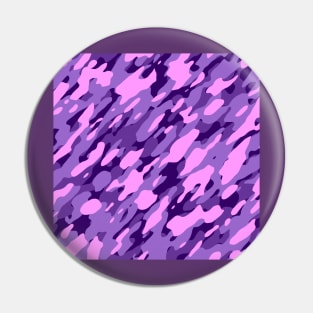 Purple Camouflage Pin