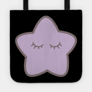 Lilac Star Tote