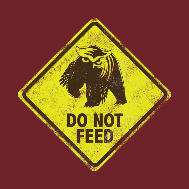 DO NOT FEED (THE OWLBEAR) by DavidByronHicks