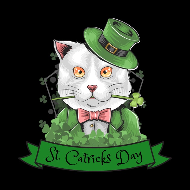 Happy St. Patrick Day - Happy St. Catricks Day by Qibar Design