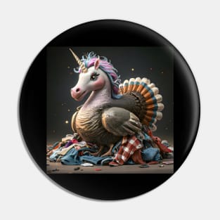 Unicorns Crashing Thanksgiving!!! Pin