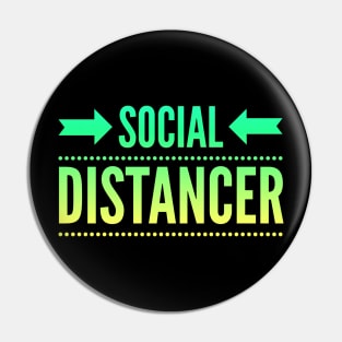 Social Distancer Pin