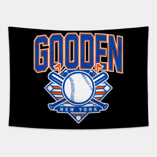 Vintage New York Baseball Gooden Tapestry