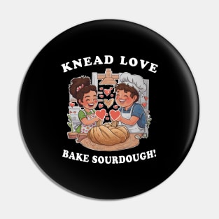 Knead love bake sourdough Pin