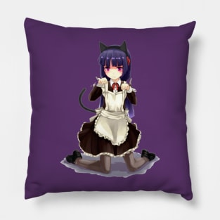 Kuroneko Anime - Sticker Pillow