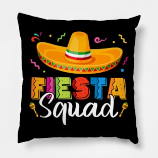 squad cinco de mayo Pillow